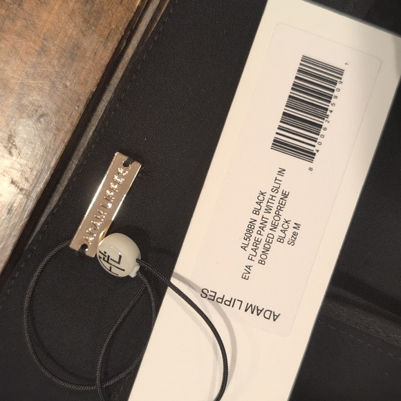 Adam Lippes Eva Flare Pant Bonded Neoprene - Picture 7 of 13